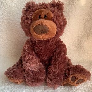 GUND Philbin Teddy Bear Plush Classic Chocolate Brown 12in 🧸